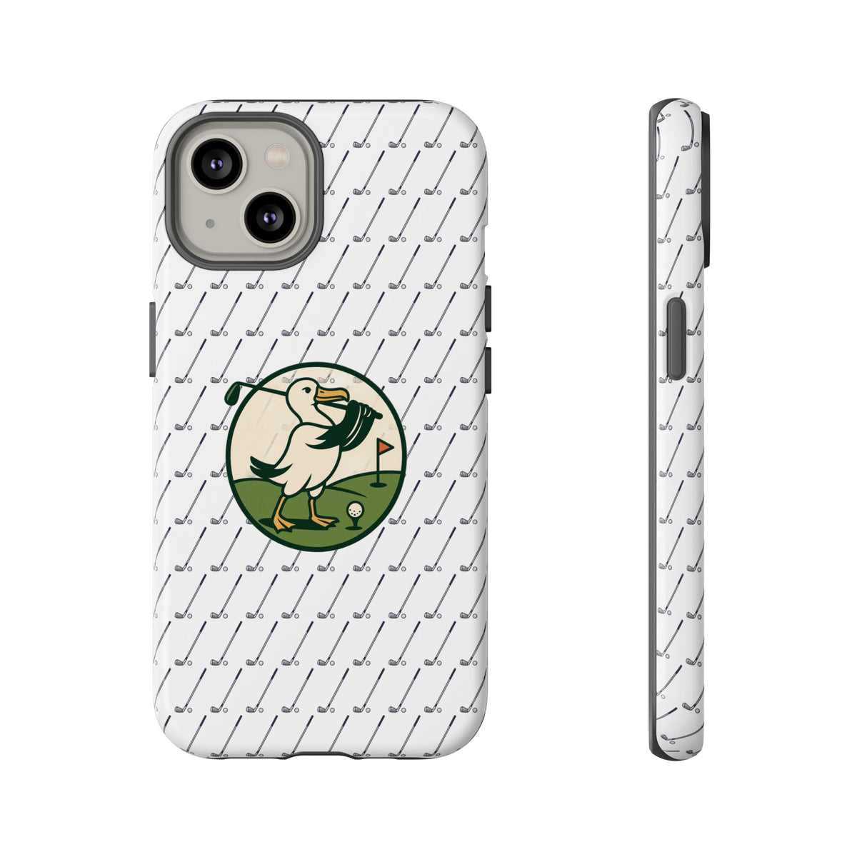 Golf Pelican Phone Case — Vintage Golf Pattern Tough Cases