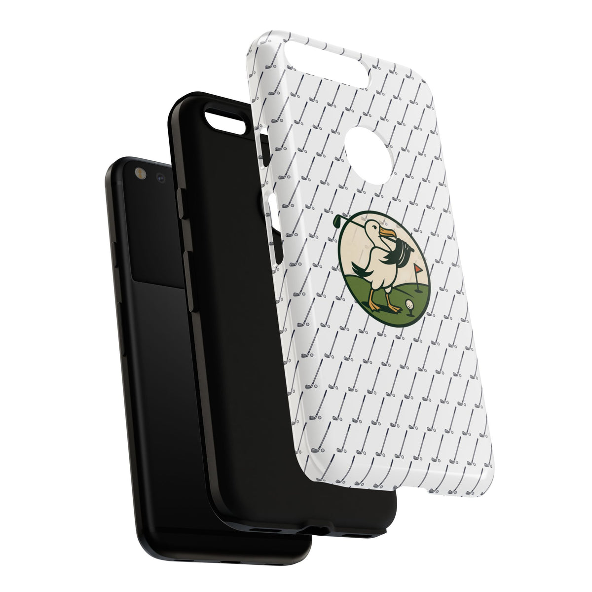 Golf Pelican Phone Case — Vintage Golf Pattern Tough Cases
