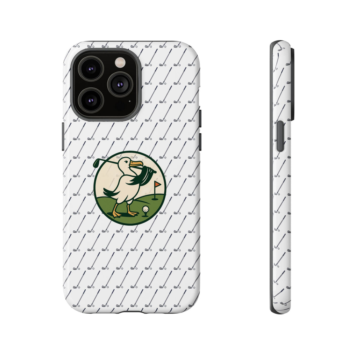 Golf Pelican Phone Case — Vintage Golf Pattern Tough Cases