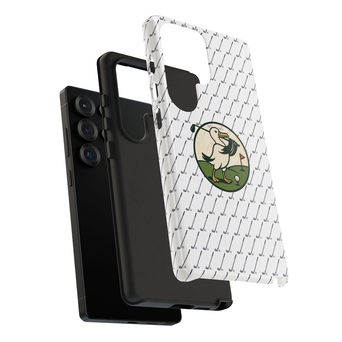 Golf Pelican Phone Case — Vintage Golf Pattern Tough Cases
