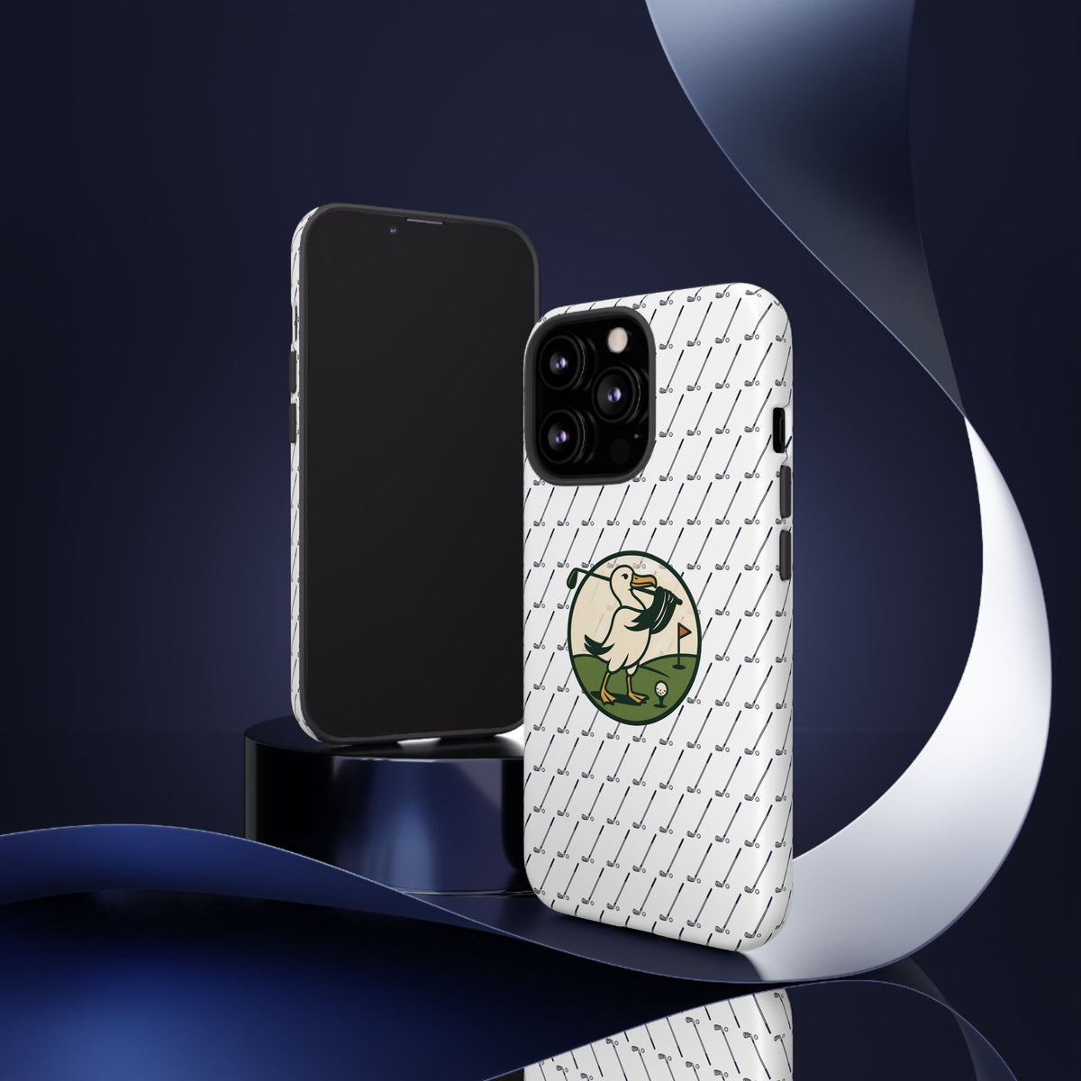 Golf Pelican Phone Case — Vintage Golf Pattern Tough Cases