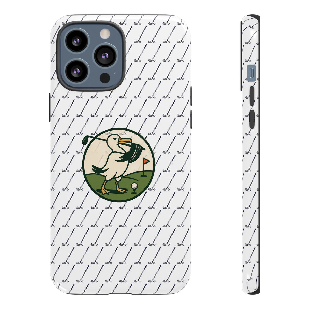 Golf Pelican Phone Case — Vintage Golf Pattern Tough Cases