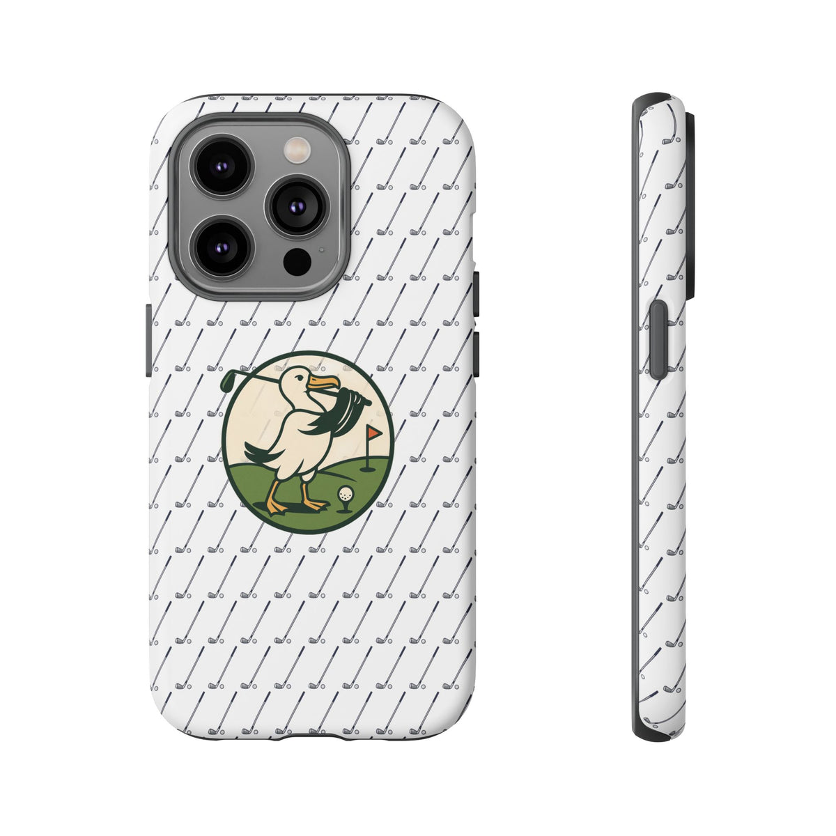 Golf Pelican Phone Case — Vintage Golf Pattern Tough Cases
