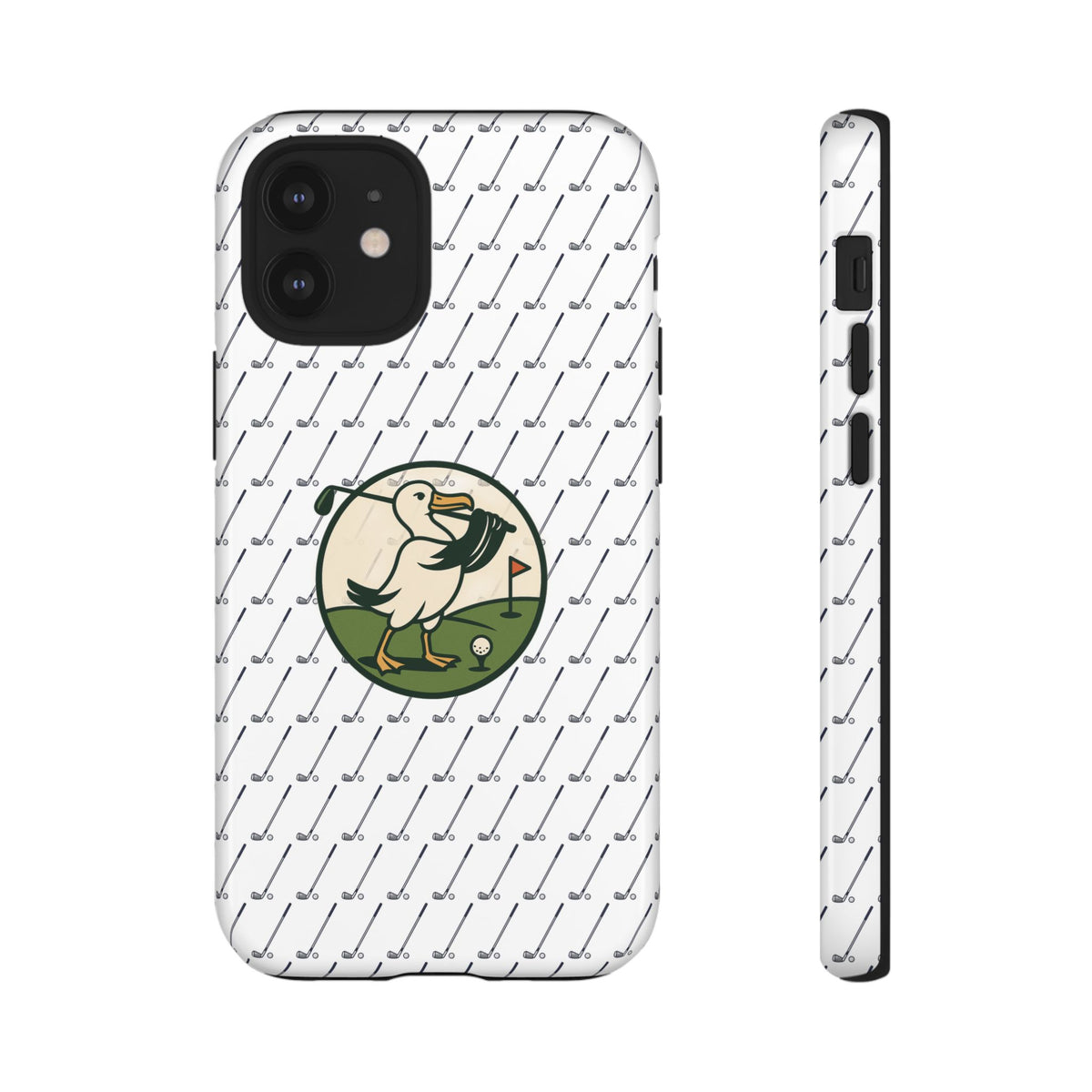 Golf Pelican Phone Case — Vintage Golf Pattern Tough Cases