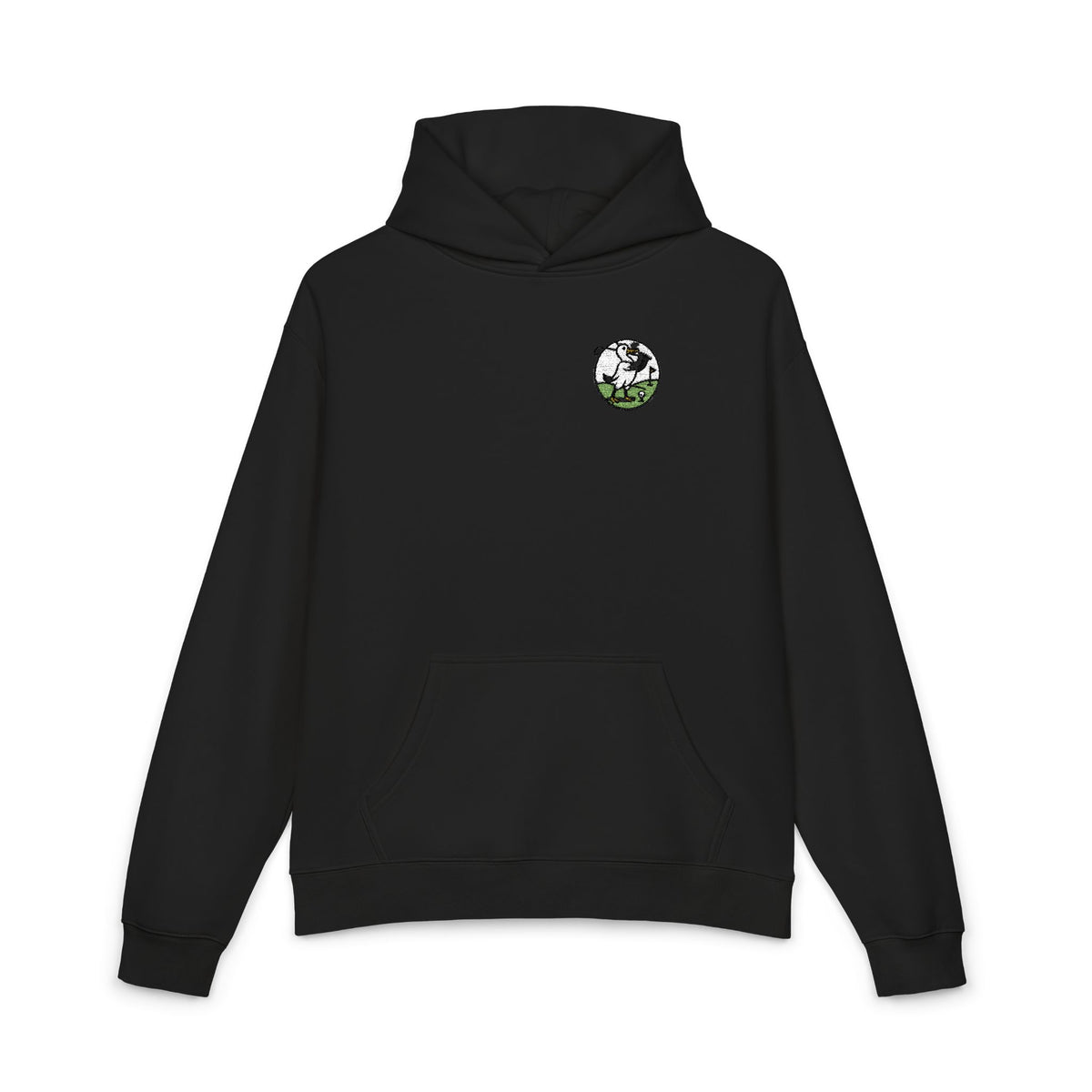 Earth Lover Hoodie — Small Eco Globe Graphic, Sustainable Nature Sweatshirt