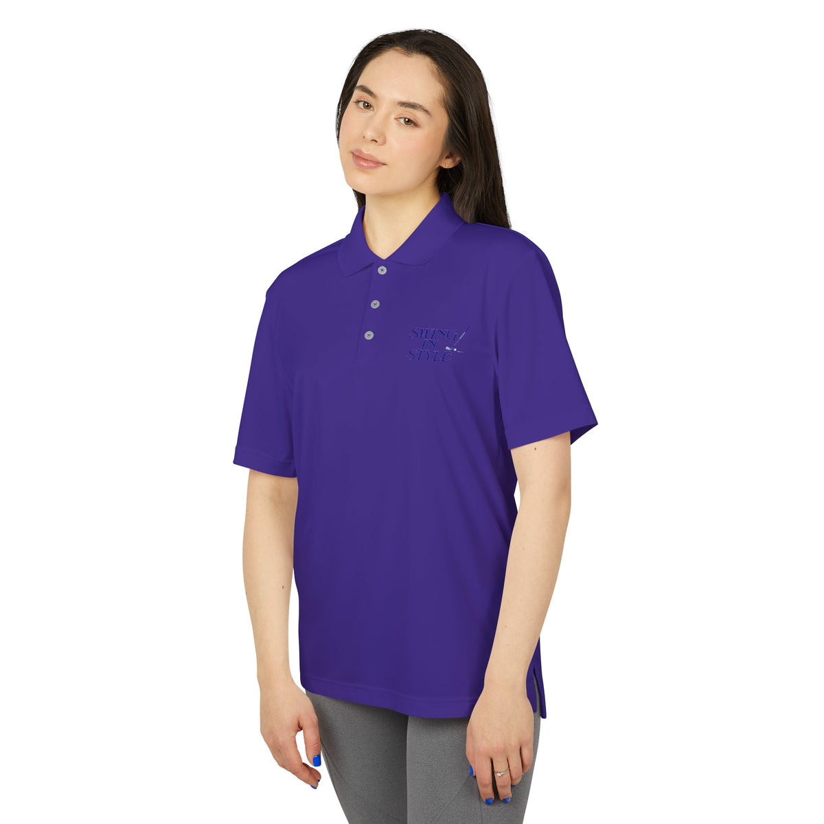 Performance Polo — 'Swing With Style' Golf Polo for Men & Women