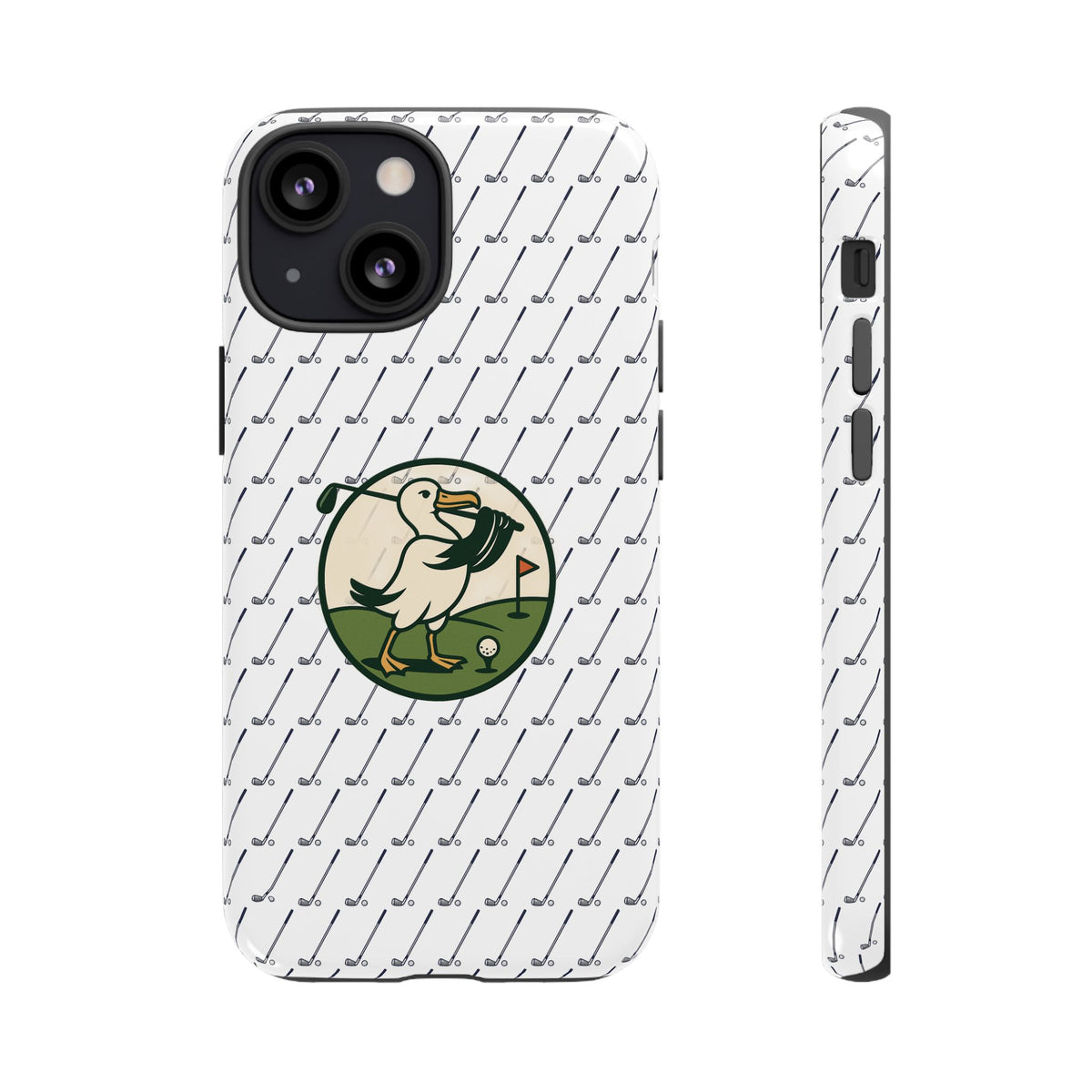 Golf Pelican Phone Case — Vintage Golf Pattern Tough Cases