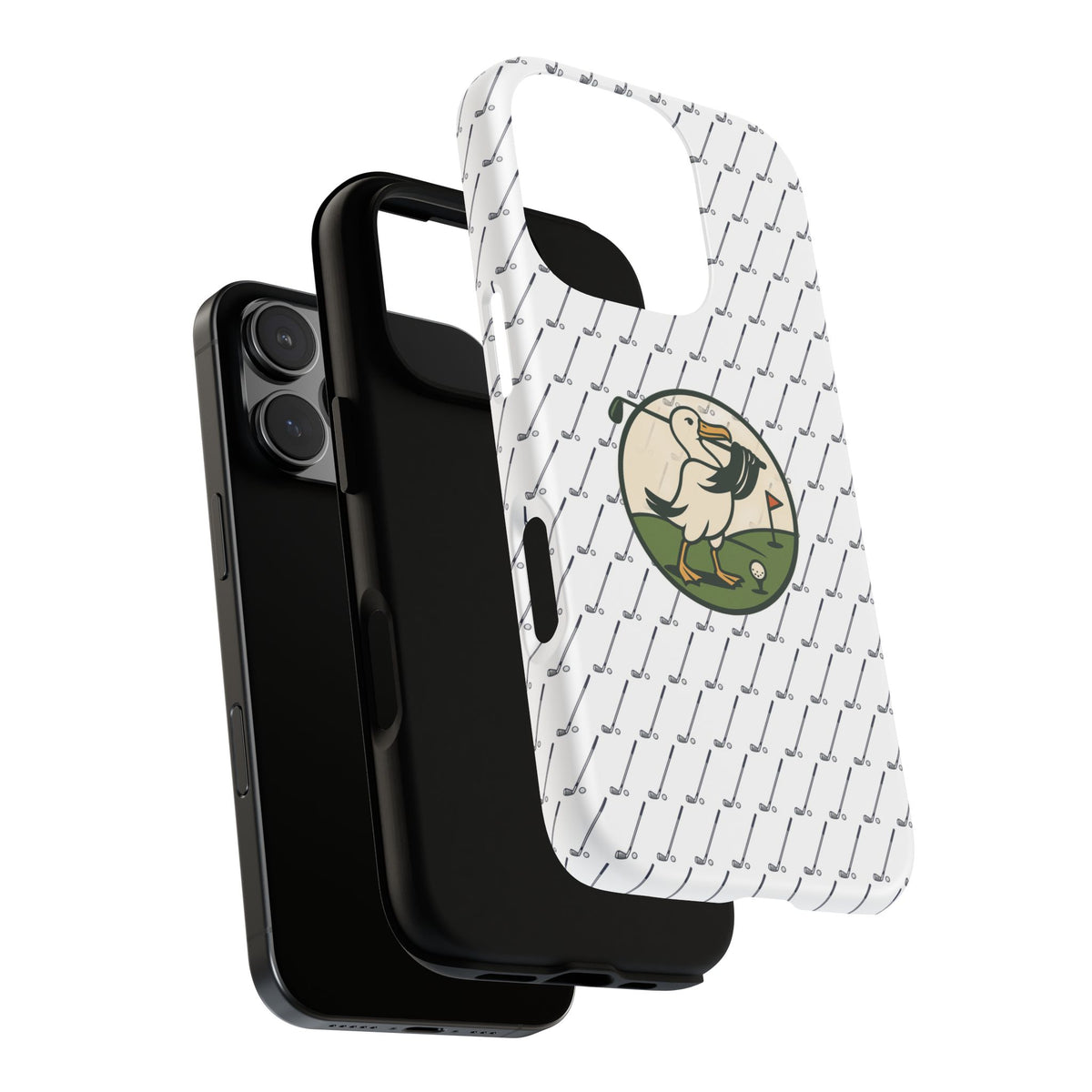 Golf Pelican Phone Case — Vintage Golf Pattern Tough Cases