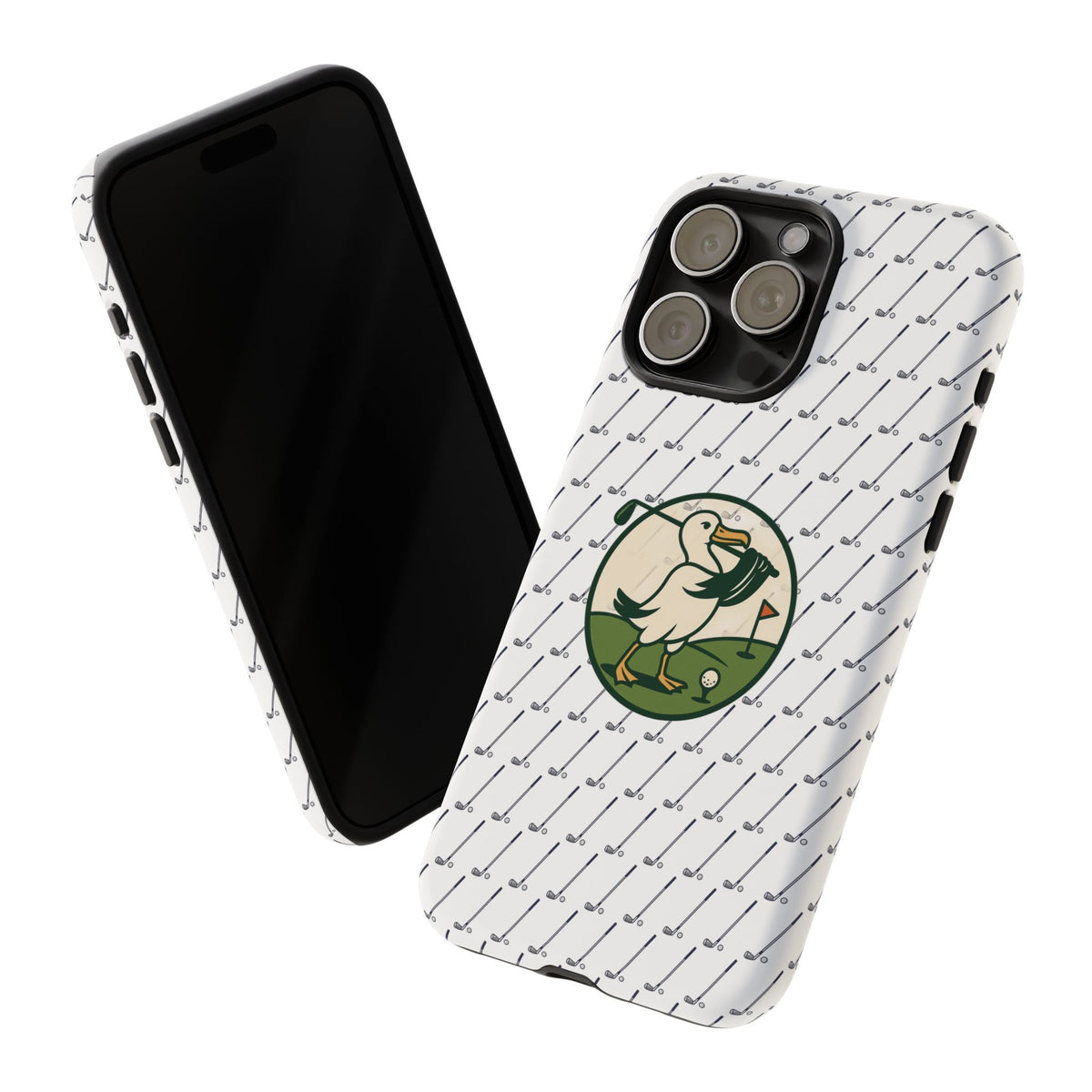 Golf Pelican Phone Case — Vintage Golf Pattern Tough Cases