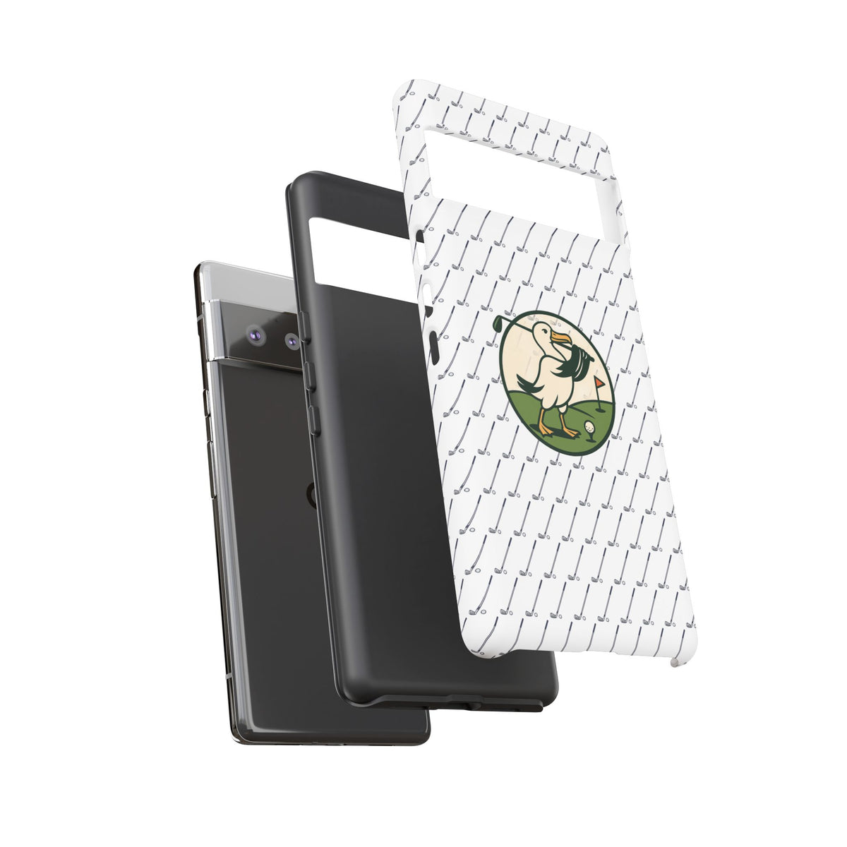 Golf Pelican Phone Case — Vintage Golf Pattern Tough Cases