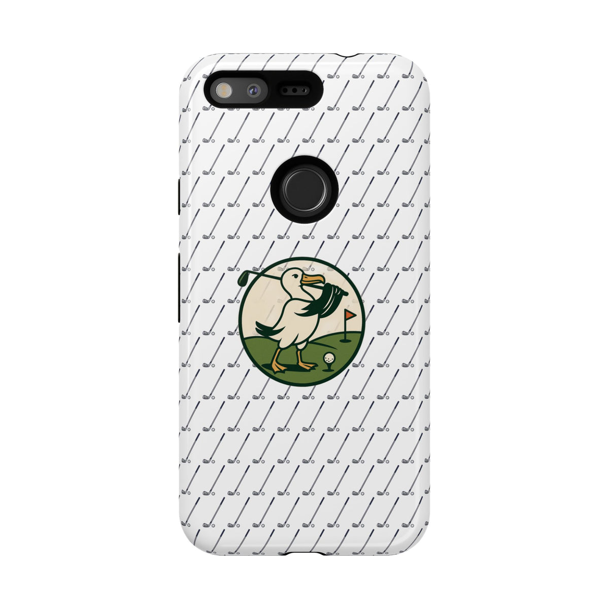 Golf Pelican Phone Case — Vintage Golf Pattern Tough Cases