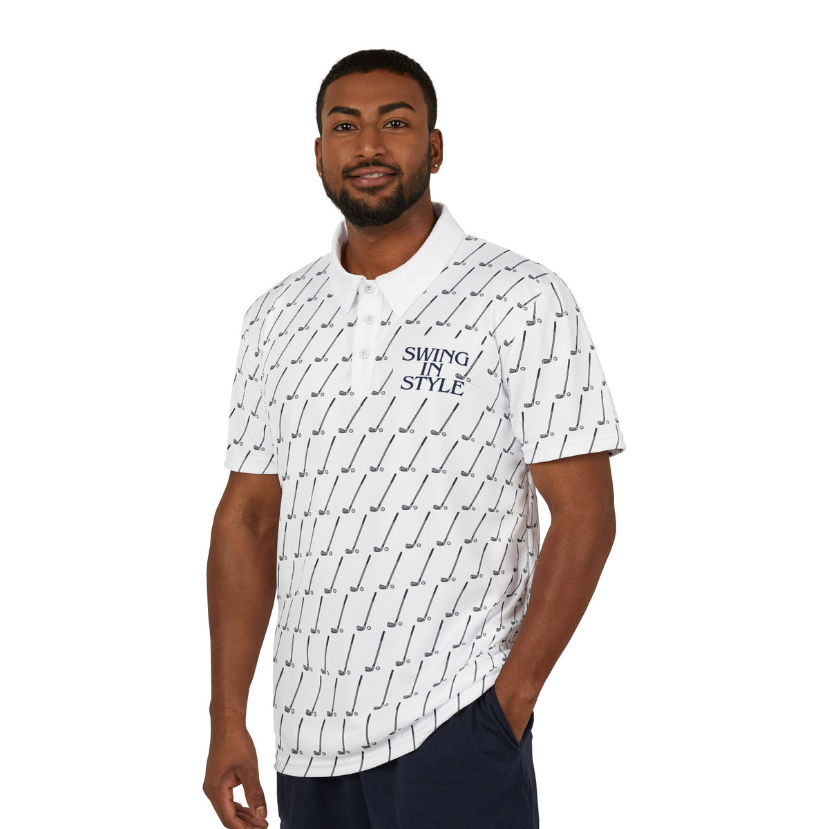 Copy of Unisex Polo Shirt (AOP)