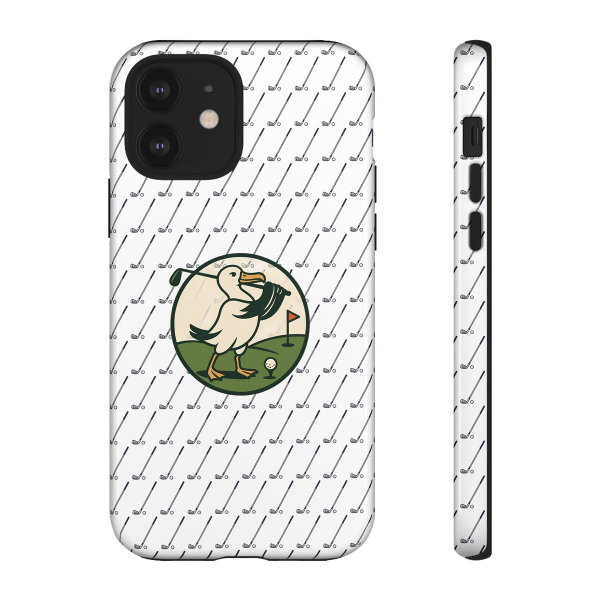 Golf Pelican Phone Case — Vintage Golf Pattern Tough Cases