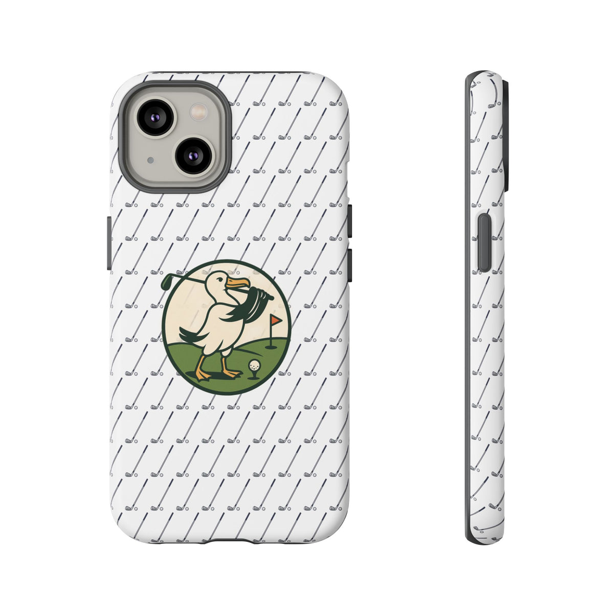 Golf Pelican Phone Case — Vintage Golf Pattern Tough Cases