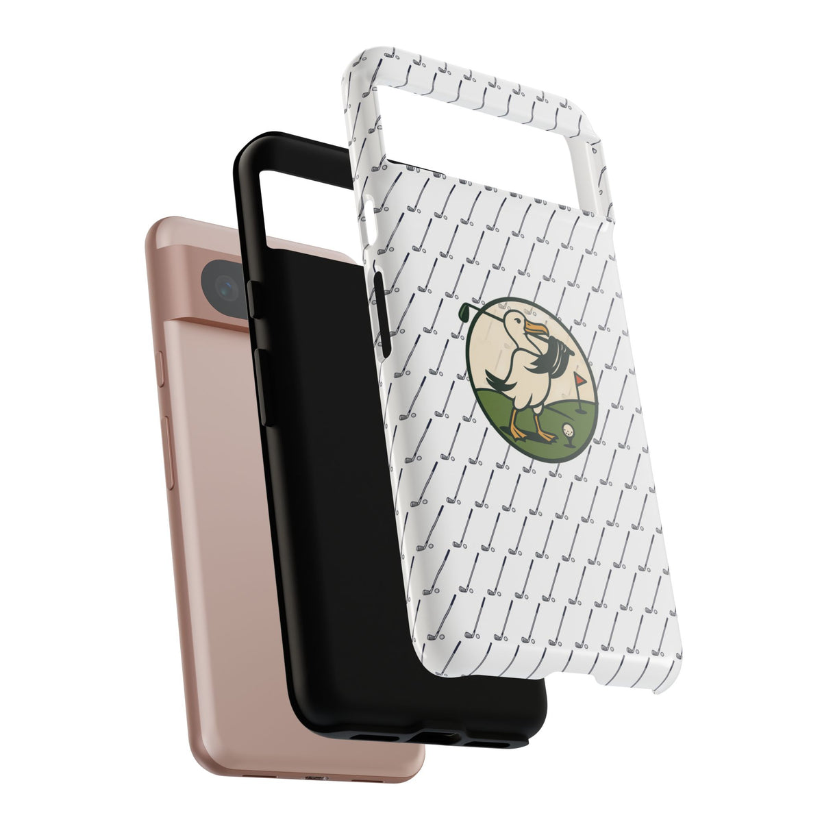 Golf Pelican Phone Case — Vintage Golf Pattern Tough Cases