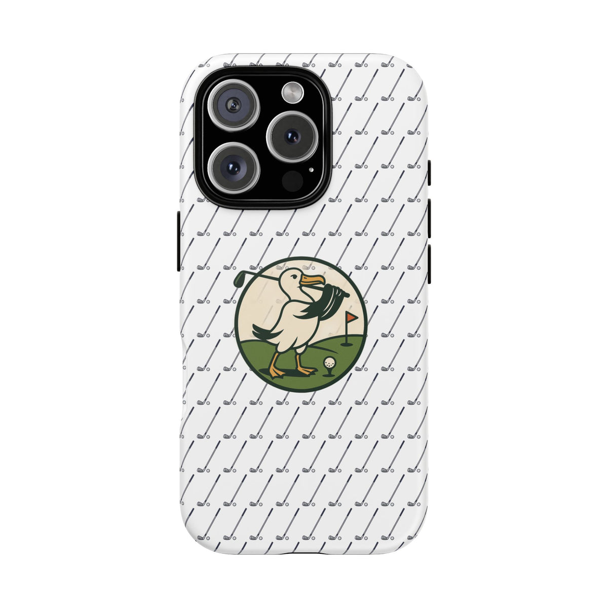 Golf Pelican Phone Case — Vintage Golf Pattern Tough Cases