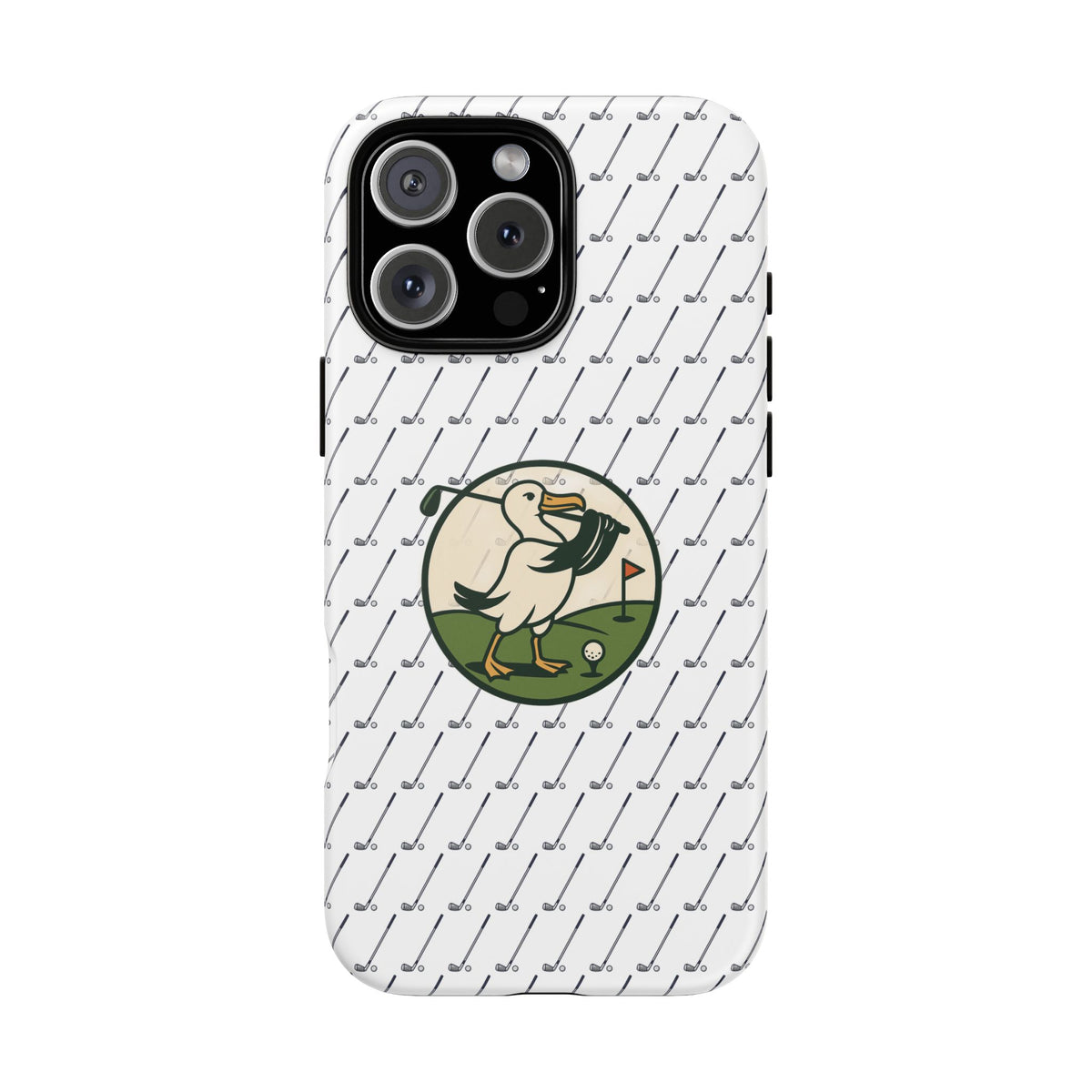 Golf Pelican Phone Case — Vintage Golf Pattern Tough Cases