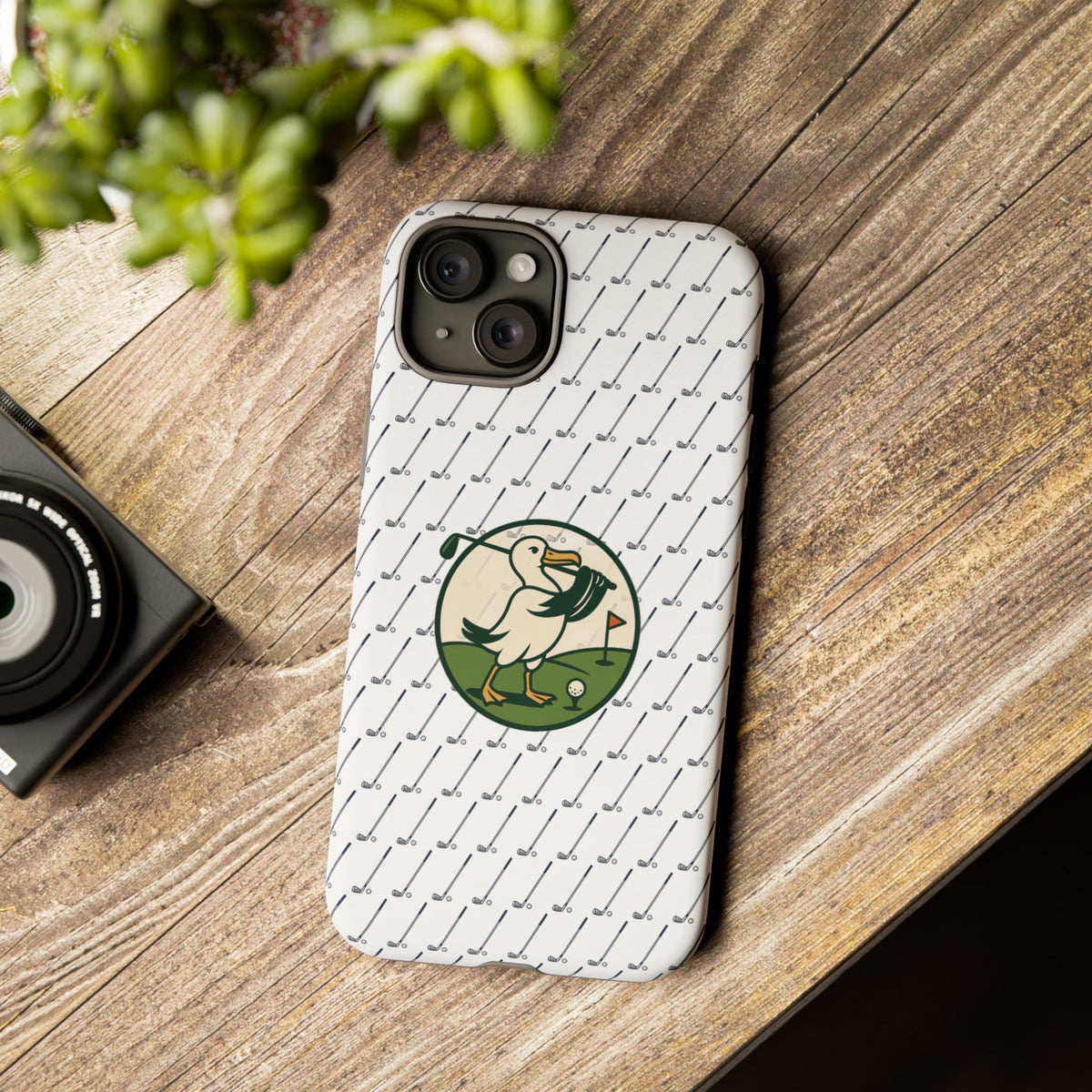 Golf Pelican Phone Case — Vintage Golf Pattern Tough Cases
