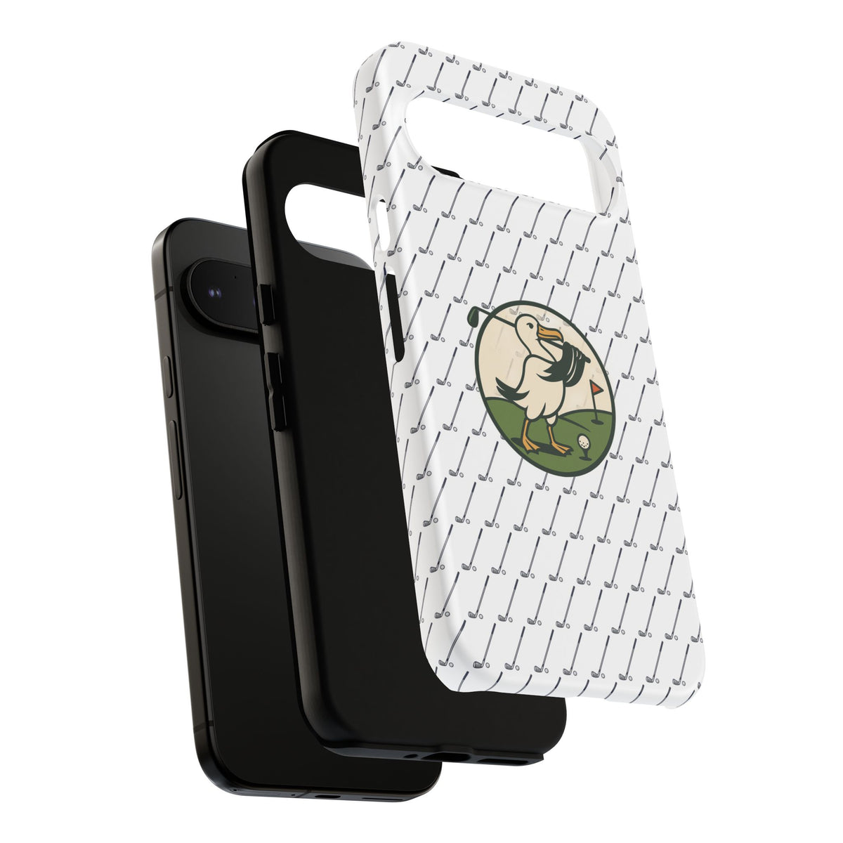 Golf Pelican Phone Case — Vintage Golf Pattern Tough Cases