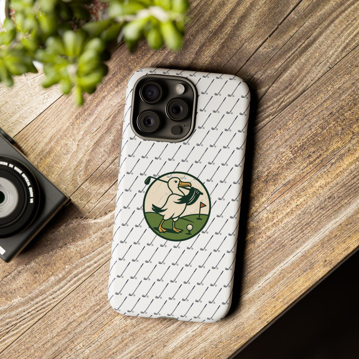 Golf Pelican Phone Case — Vintage Golf Pattern Tough Cases