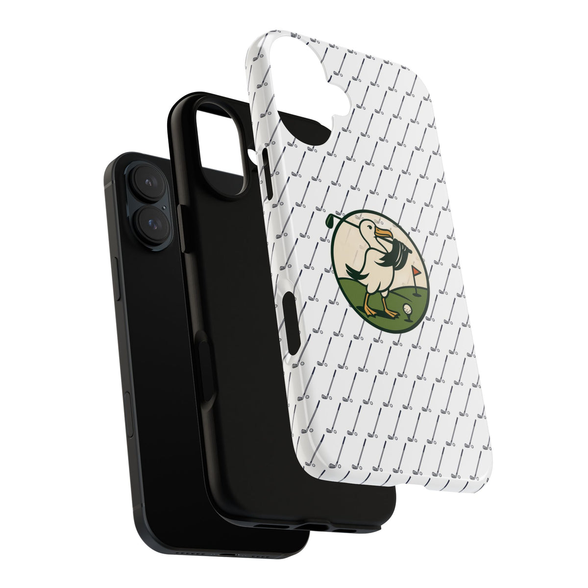 Golf Pelican Phone Case — Vintage Golf Pattern Tough Cases