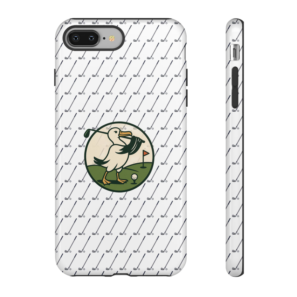Golf Pelican Phone Case — Vintage Golf Pattern Tough Cases