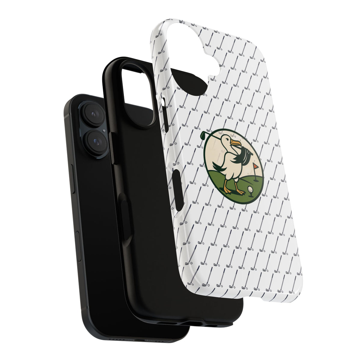 Golf Pelican Phone Case — Vintage Golf Pattern Tough Cases