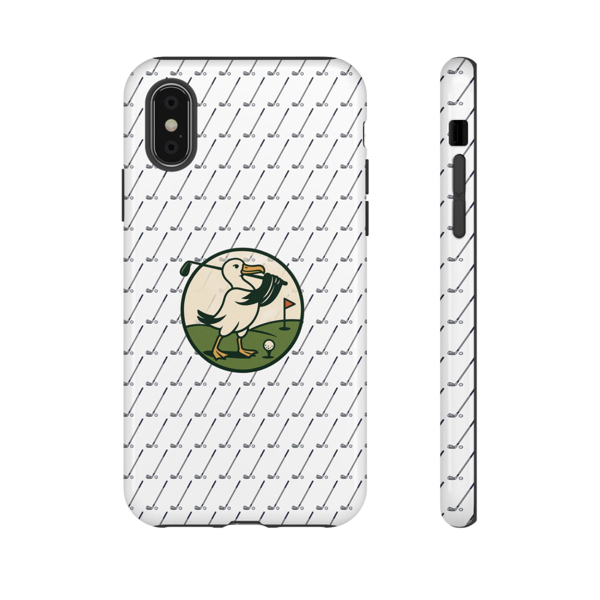 Golf Pelican Phone Case — Vintage Golf Pattern Tough Cases