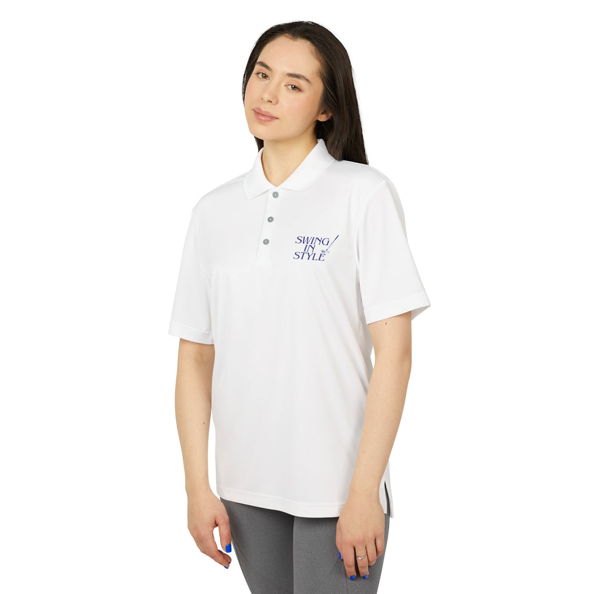 Performance Polo — 'Swing With Style' Golf Polo for Men & Women