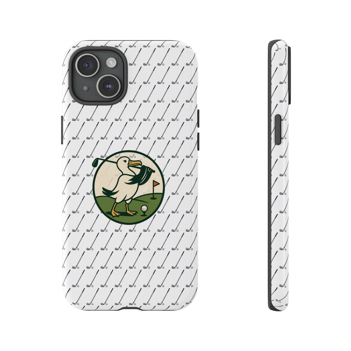 Golf Pelican Phone Case — Vintage Golf Pattern Tough Cases