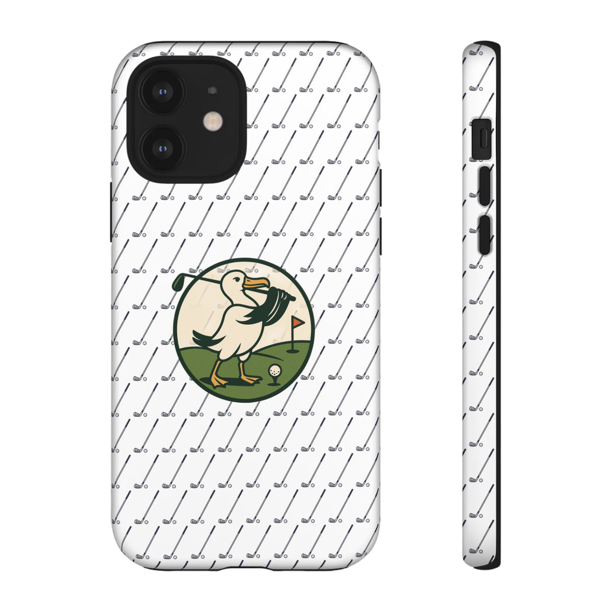 Golf Pelican Phone Case — Vintage Golf Pattern Tough Cases