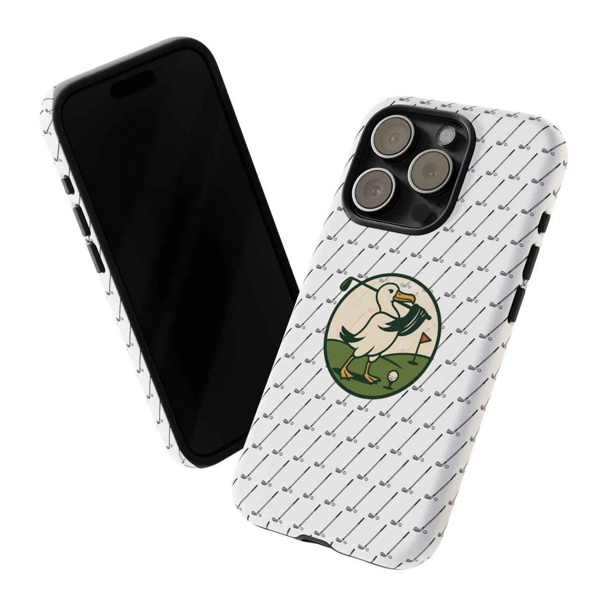 Golf Pelican Phone Case — Vintage Golf Pattern Tough Cases