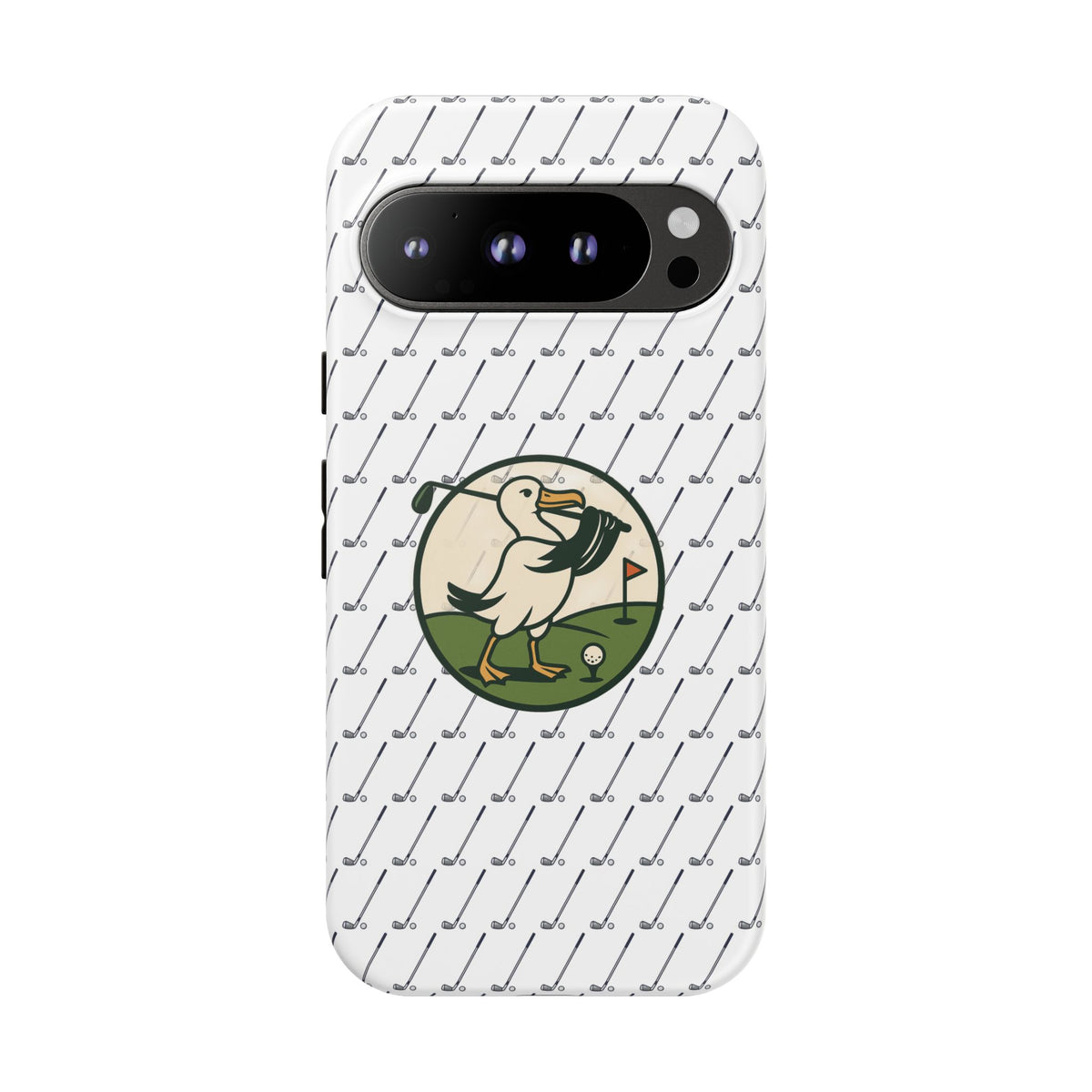 Golf Pelican Phone Case — Vintage Golf Pattern Tough Cases