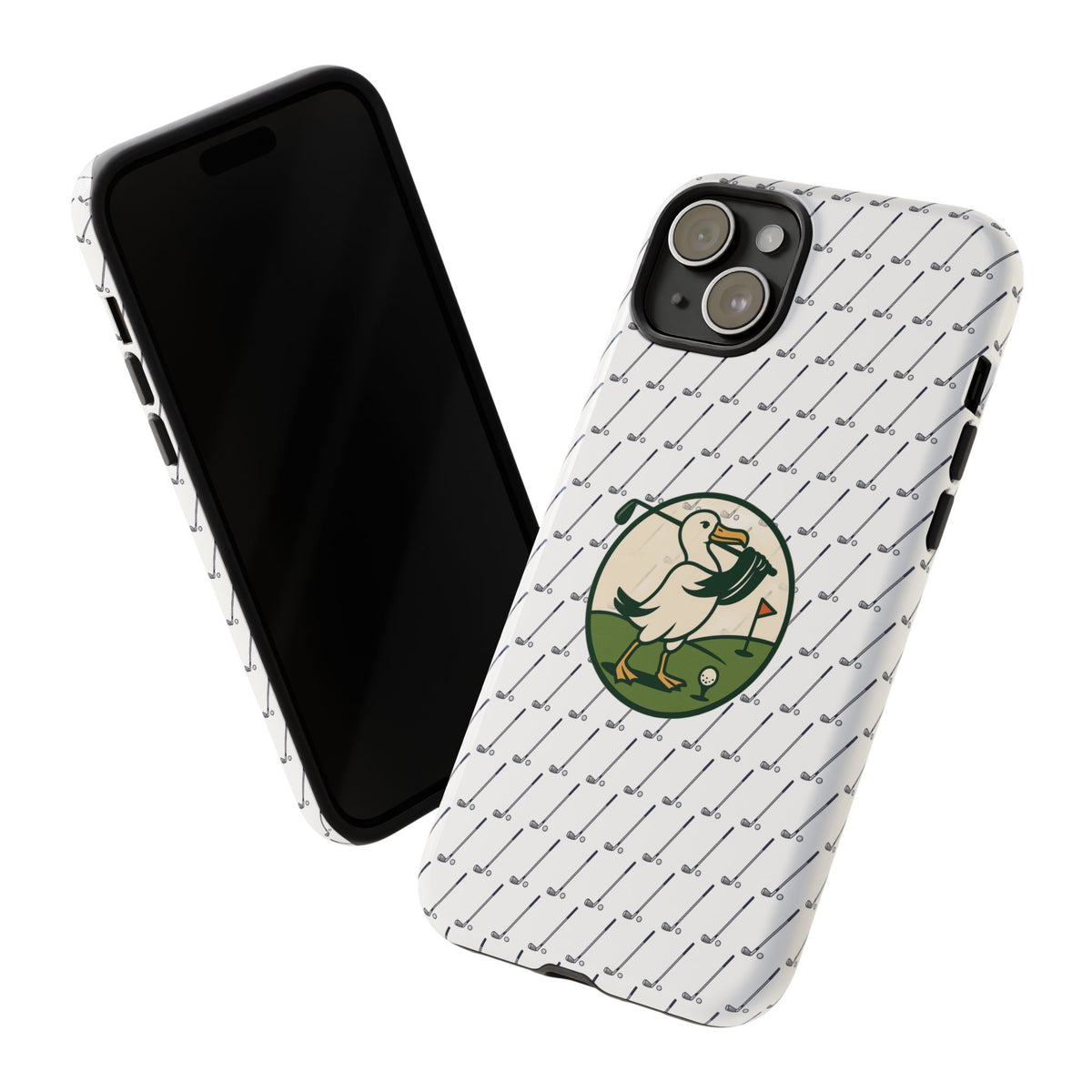 Golf Pelican Phone Case — Vintage Golf Pattern Tough Cases