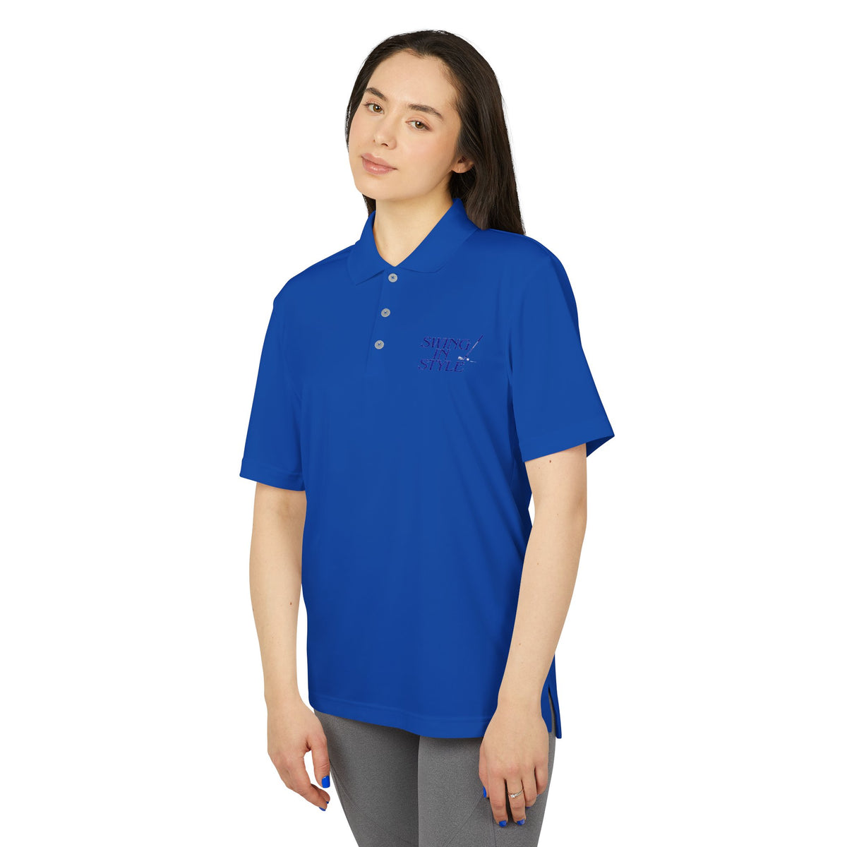 Performance Polo — 'Swing With Style' Golf Polo for Men & Women