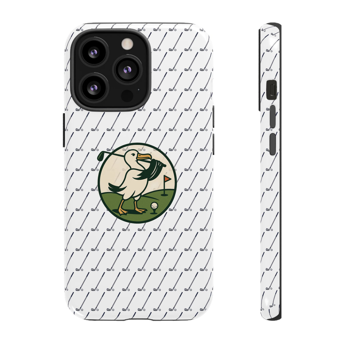 Golf Pelican Phone Case — Vintage Golf Pattern Tough Cases